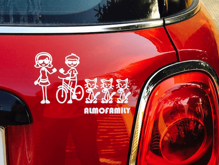 Car Window Decals and Bumper Stickers 