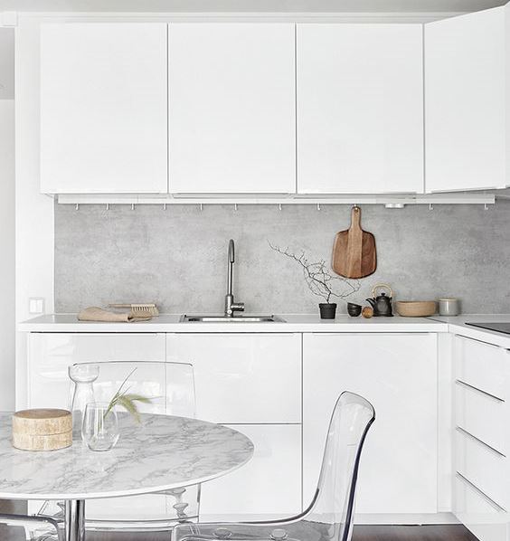 white kitchen